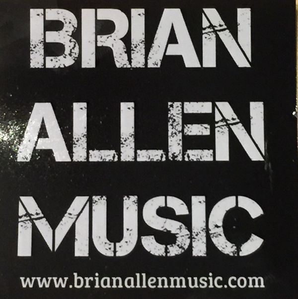 Brian Allen Music Sticker – Brian Allen